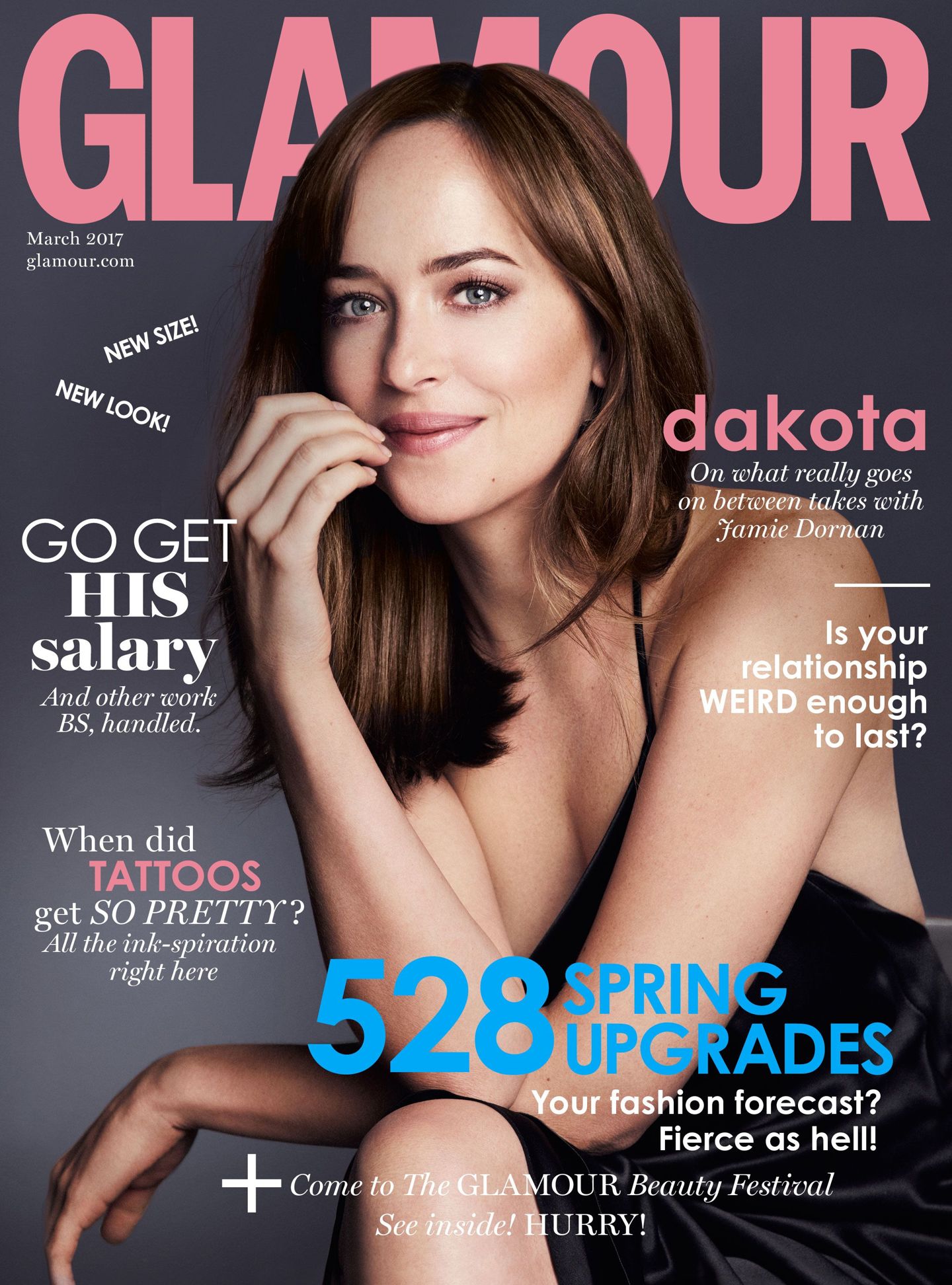 Dakota Johnson – the Fifty Shades of Grey star is the cover girl ...